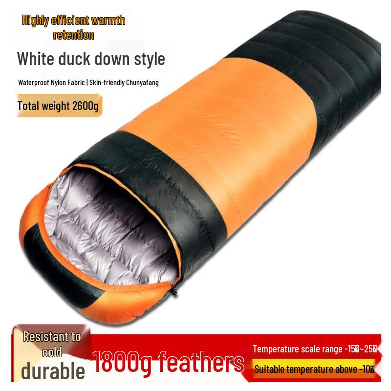 Baichengdao Outdoor White Duck Down Camping Sleeping Bag
Baichengdao Outdoor White Duck Down Camping Sleeping Bag