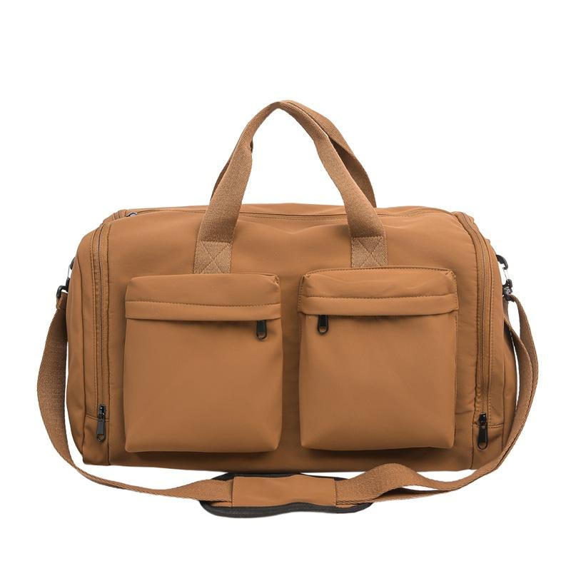 2025 summer simple and lightweight portable travel bag large capacity multi-pocket storage foldable canvas sports yoga bag коричневый
2025 summer simple and lightweight portable travel bag large capacity multi-pocket storage foldable canvas sports yoga bag коричневый