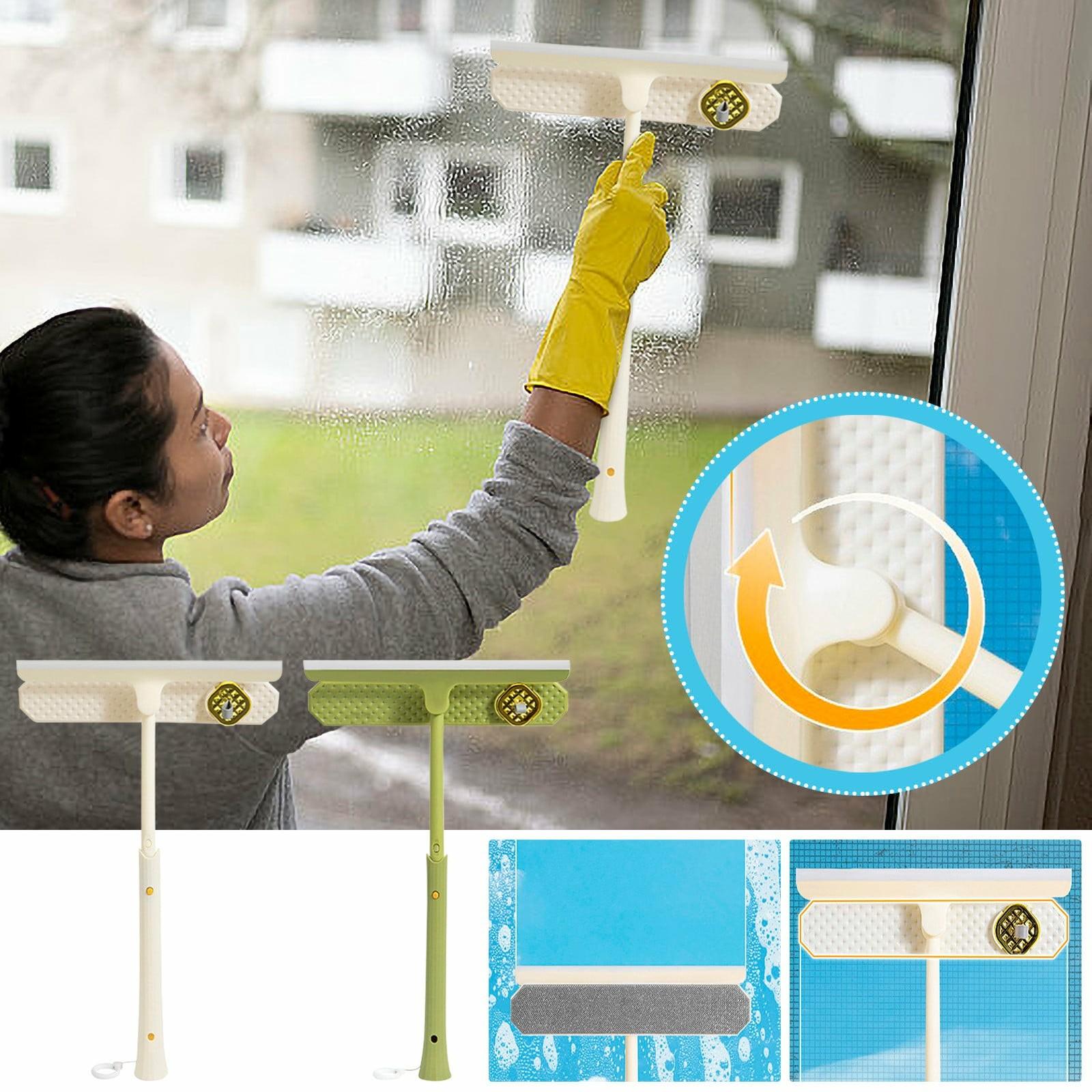 Telescopic Window Cleaner Double Sided Squeegee Squeegee Wet Dry Dual Use Cleaning Tool Green
Telescopic Window Cleaner Double Sided Squeegee Squeegee Wet Dry Dual Use Cleaning Tool Green