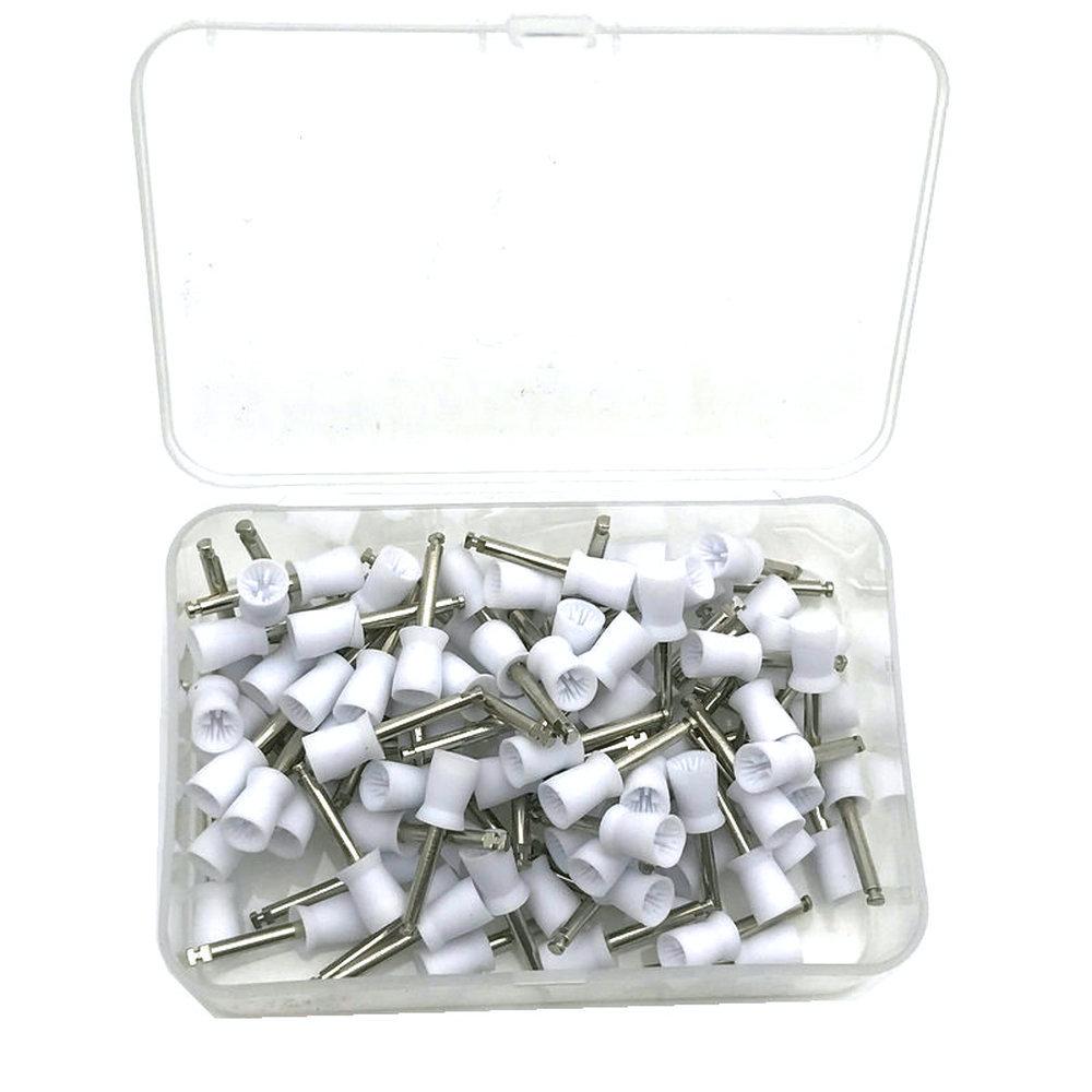 100pcs Dental Prophy Brushes Polishing Polisher Rubber Cup Disposable Latch type Colorful Buff Nylon Bristles Brush
100pcs Dental Prophy Brushes Polishing Polisher Rubber Cup Disposable Latch type Colorful Buff Nylon Bristles Brush