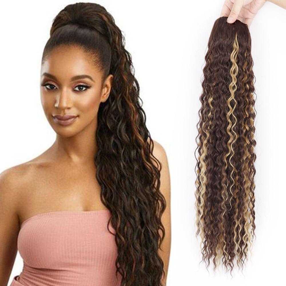 MERISIHAIR Синтетический шнурок Хвост Хвост Шиньон Черный Коричневый Длинный Кудрявый Пони Хвост Заколка В Наращивании Волос Женщины Естественный Вид
MERISIHAIR Синтетический шнурок Хвост Хвост Шиньон Черный Коричневый Длинный Кудрявый Пони Хвост Заколка В Наращивании Волос Женщины Естественный Вид