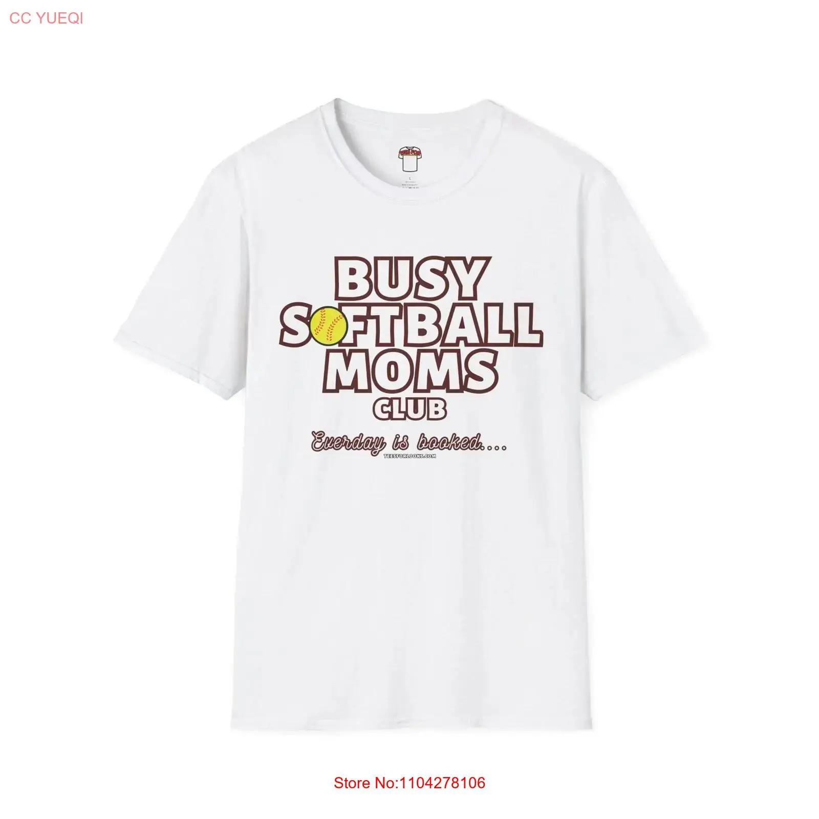 Busy Softball Moms Club T Shirt Perfect for Sports vintage Washed homme Casual Comfortable Slightly Breathable designer clothes 5XL різнокольоровий
Busy Softball Moms Club T Shirt Perfect for Sports vintage Washed homme Casual Comfortable Slightly Breathable designer clothes 5XL різнокольоровий