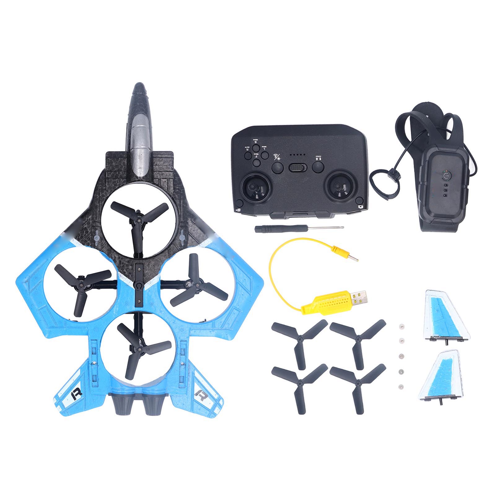 RC Quadcopter Toy 2.4Ghz EPP Foam Dual Modes Gravity Sensing Remote Control Plane with LED Lights помаранчевий
RC Quadcopter Toy 2.4Ghz EPP Foam Dual Modes Gravity Sensing Remote Control Plane with LED Lights помаранчевий