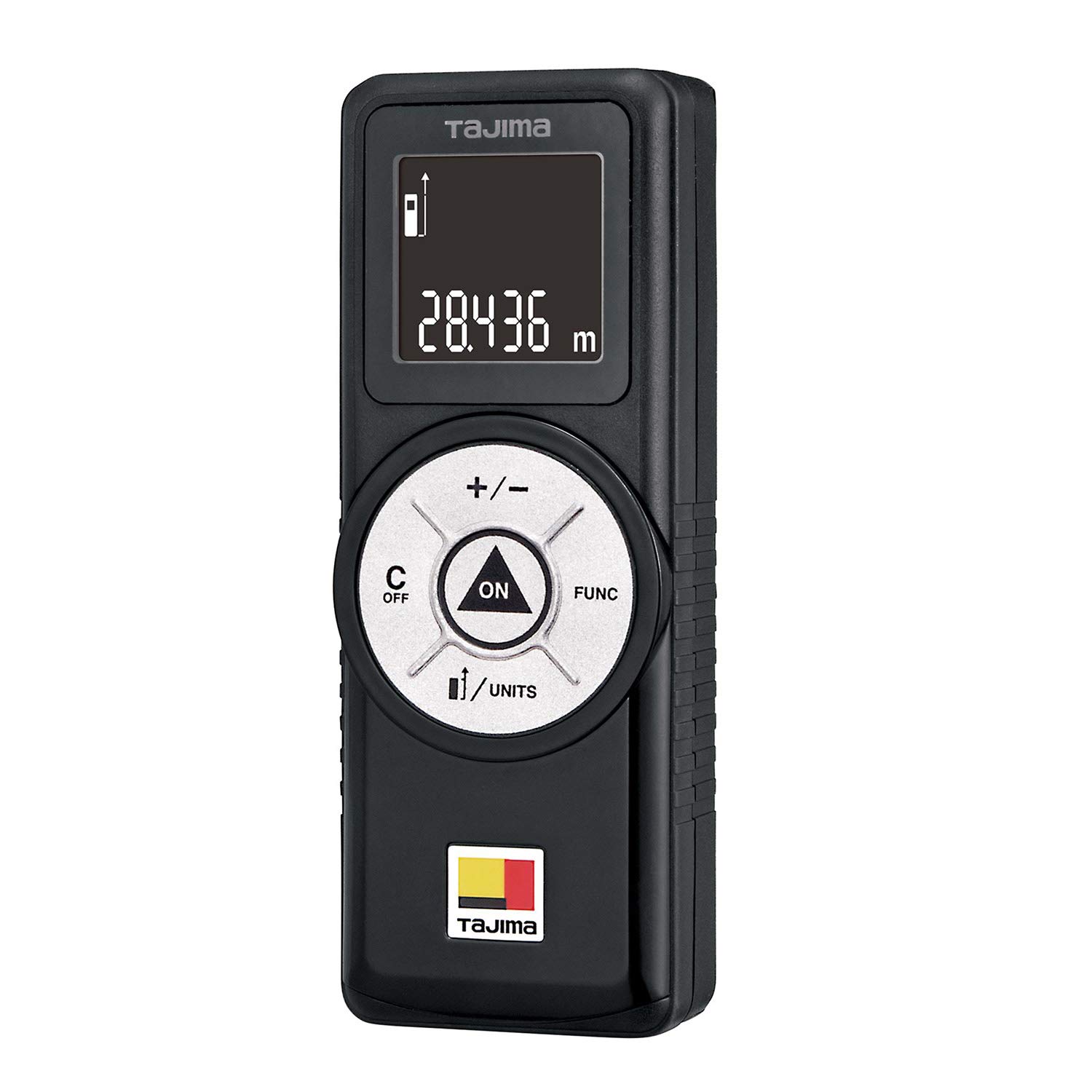 Tajima Laser Distance Meter PSC Certified Black LKT-G03BK чорний 
Tajima Laser Distance Meter PSC Certified Black LKT-G03BK чорний