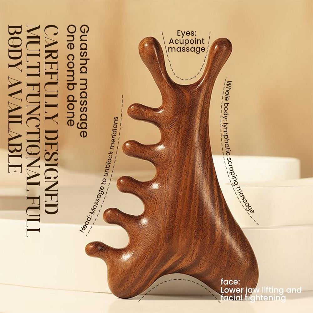 Massage Comb Handleless Wooden Point Acupuncture Head Comb Wide-Tooth Sandalwood Comb Massage Head
Massage Comb Handleless Wooden Point Acupuncture Head Comb Wide-Tooth Sandalwood Comb Massage Head