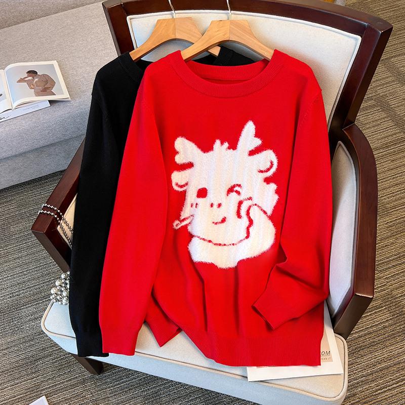00/300 Plus Size Women s Loose Pullover Sweater, M Bust 150/160, New Year Knitwear 350 Jin 8553 6XL червоний
00/300 Plus Size Women s Loose Pullover Sweater, M Bust 150/160, New Year Knitwear 350 Jin 8553 6XL червоний