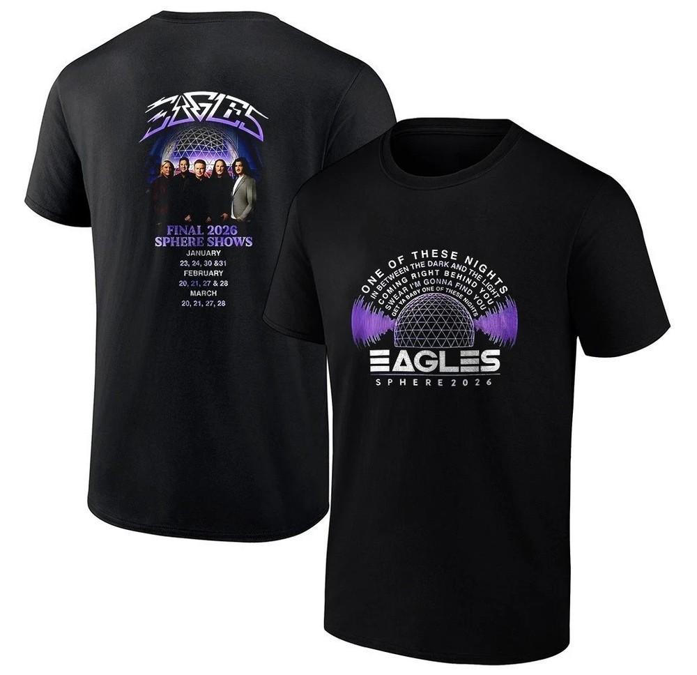 Eagle Final 2026 Sphere Shows One Of These Nights Graphic Shirt Unisex T-Shirt S
Eagle Final 2026 Sphere Shows One Of These Nights Graphic Shirt Unisex T-Shirt S
