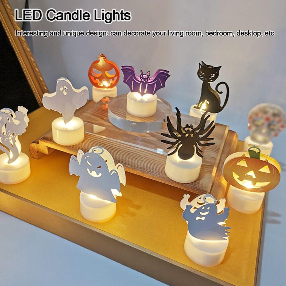 Пластиковые светодиодные свечи для Хэллоуина, реквизит для ужасов, летучая мышь, призрак, тыква, лампа, вечеринка на Хэллоуин
Пластиковые светодиодные свечи для Хэллоуина, реквизит для ужасов, летучая мышь, призрак, тыква, лампа, вечеринка на Хэллоуин