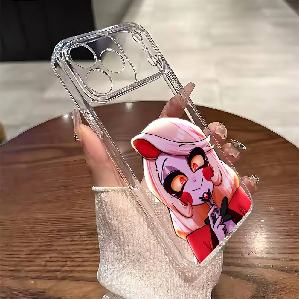 Charlie Morningstar H-Hazbin H-Hotel Phone Case For iPhone 17 16 15 14 13 12 11 Mini Pro Max Plus Transparent Cover iPhone14Plus
Charlie Morningstar H-Hazbin H-Hotel Phone Case For iPhone 17 16 15 14 13 12 11 Mini Pro Max Plus Transparent Cover iPhone14Plus