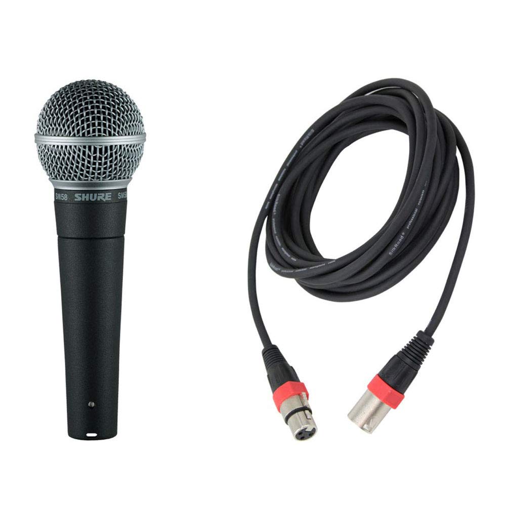 SHURE Dynamic microphone for vocals with 5M microphone cable male to SM58-LCE (XLR female)
SHURE Dynamic microphone for vocals with 5M microphone cable male to SM58-LCE (XLR female)