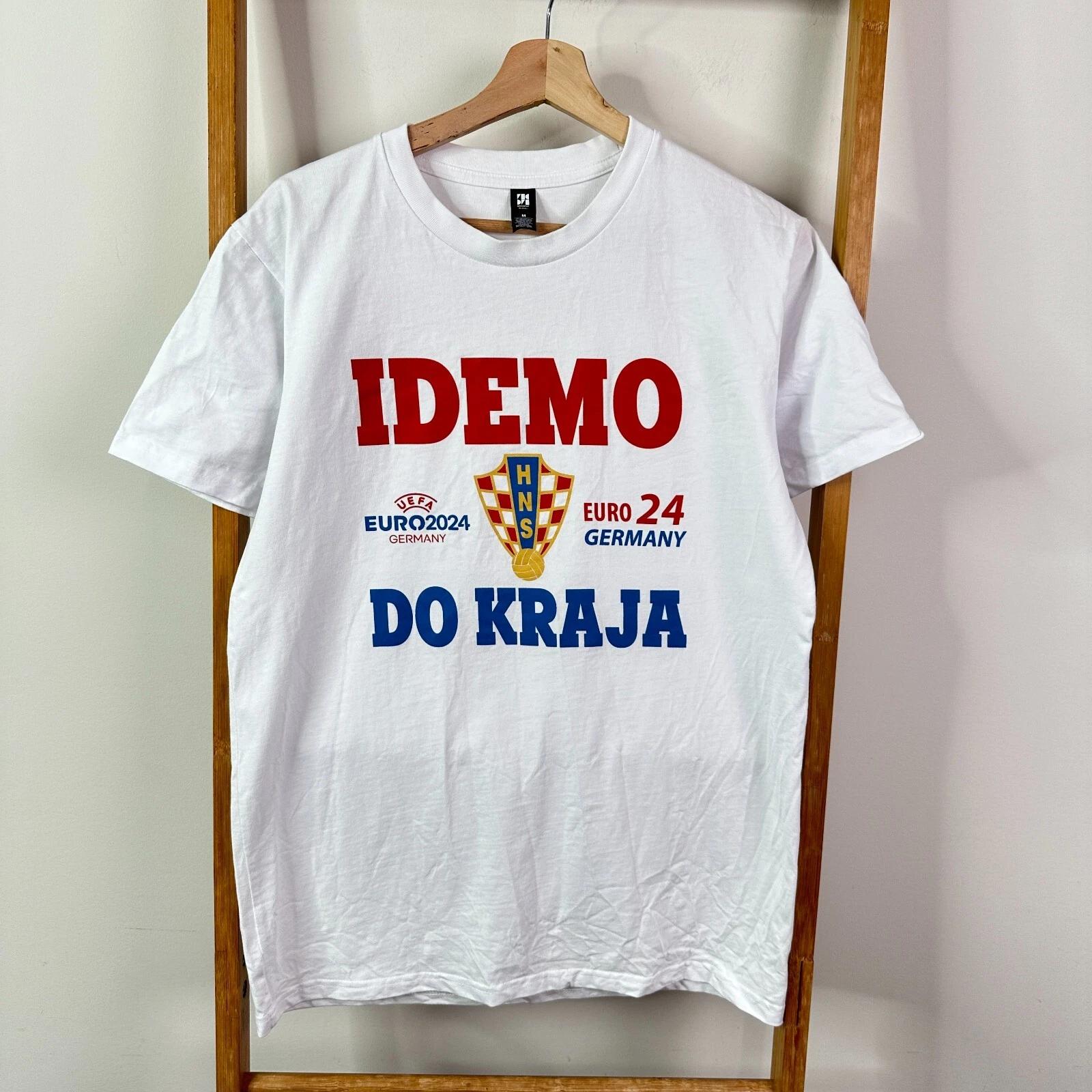 Croatio Euro 2024 Shirt Mens Medium Idemo Do Kraja Soccer Football Short Sleeve 3XL
Croatio Euro 2024 Shirt Mens Medium Idemo Do Kraja Soccer Football Short Sleeve 3XL