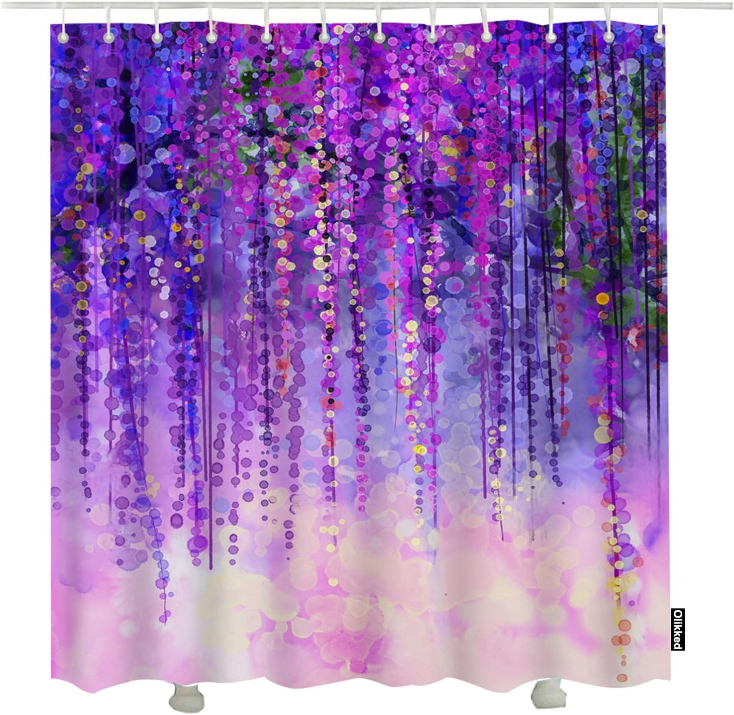 Farmhouse Sunflower Cow Print Shower Curtain Set, Waterproof Polyester Fabric With Hooks W60H190(CM)-1 Pcs
Farmhouse Sunflower Cow Print Shower Curtain Set, Waterproof Polyester Fabric With Hooks W60H190(CM)-1 Pcs