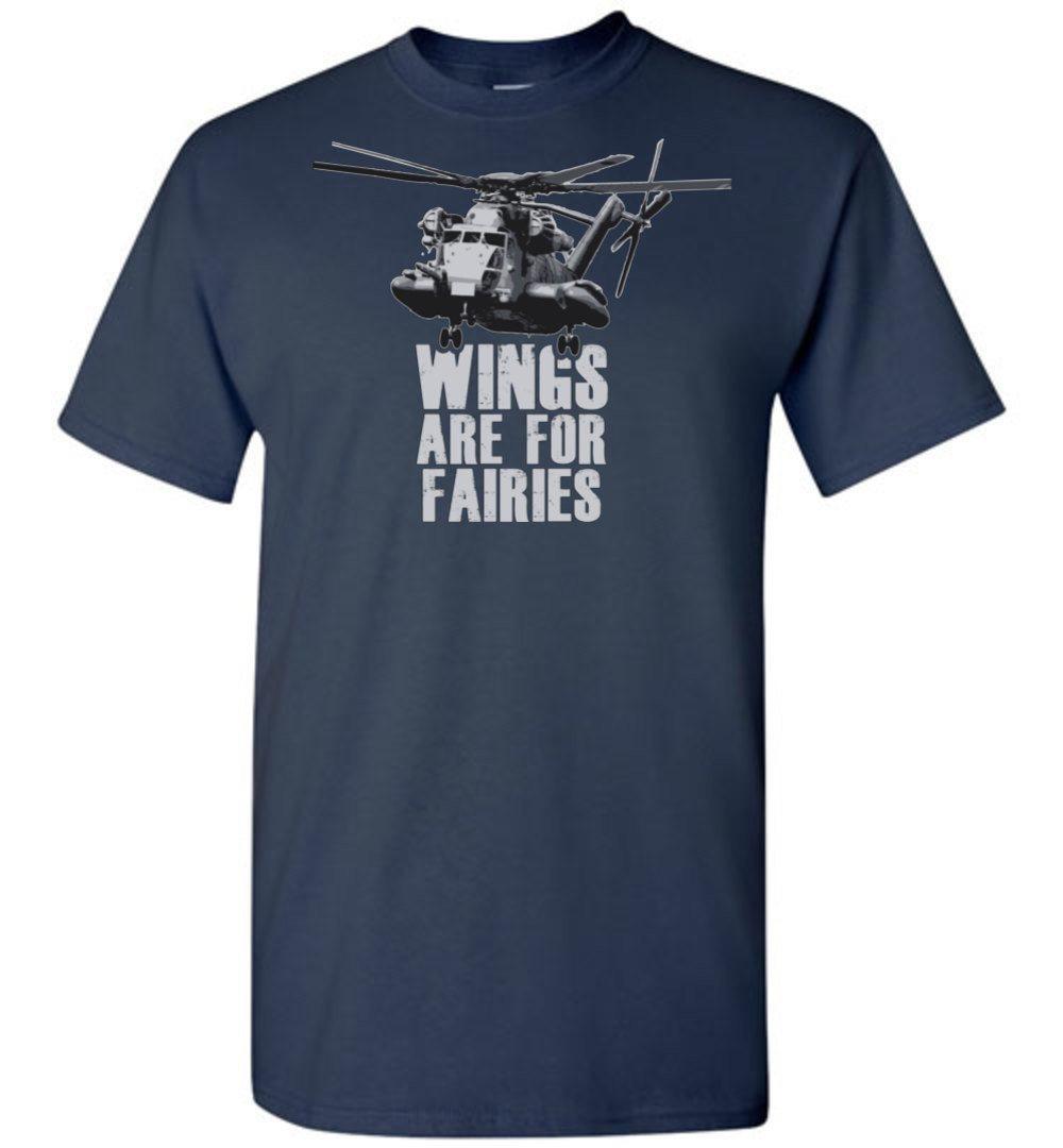 Wings Are For Fairies CH53 Super Stallion Transport Helicopter TShirt Summer Cotton Short Sleeve ONeck Mens T Shirt S3XL 4XL
Wings Are For Fairies CH53 Super Stallion Transport Helicopter TShirt Summer Cotton Short Sleeve ONeck Mens T Shirt S3XL 4XL