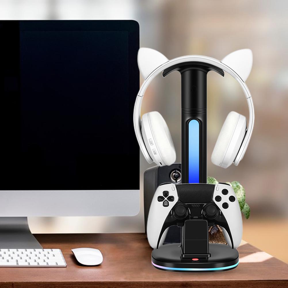 Для игровой консоли Sony PS5 Зарядная док-станция Type-C Зарядный кабель Держатель дисплея гарнитуры со светодиодной подсветкой Контроллер зарядки
Для игровой консоли Sony PS5 Зарядная док-станция Type-C Зарядный кабель Держатель дисплея гарнитуры со светодиодной подсветкой Контроллер зарядки