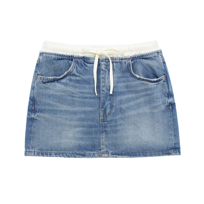Fashion Kaslead Women s Casual Patchwork Denim Skirt Blue XS
Fashion Kaslead Women s Casual Patchwork Denim Skirt Blue XS