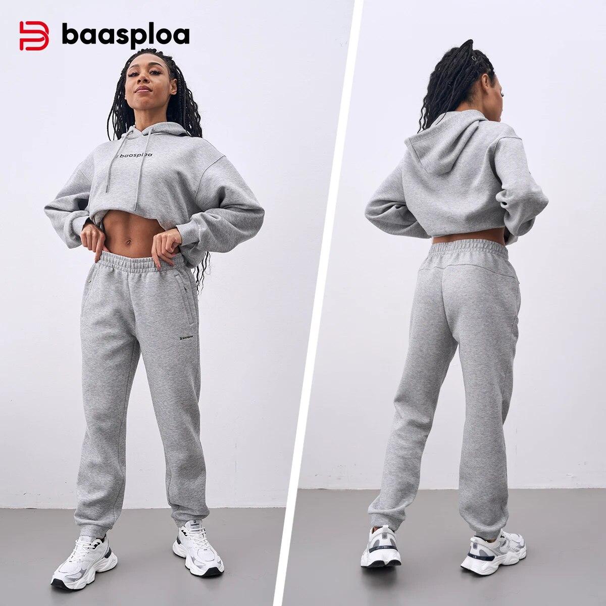 Baasploa женский комплект с капюшоном для спорта на открытом воздухе, комплексный тренировочный комплект для бега, топ + брюки, 2 комплекта, женская дышащая спортивная толстовка L чёрный
Baasploa женский комплект с капюшоном для спорта на открытом воздухе, комплексный тренировочный комплект для бега, топ + брюки, 2 комплекта, женская дышащая спортивная толстовка L чёрный