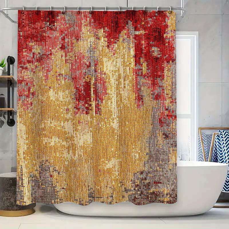 Vintage Retro Bath Shower Curtain With Cloud Pattern For Home Decoration Pink Colorful Print Waterproof Fabric Size Customizable W60H190(CM)-1 Pcs
Vintage Retro Bath Shower Curtain With Cloud Pattern For Home Decoration Pink Colorful Print Waterproof Fabric Size Customizable W60H190(CM)-1 Pcs