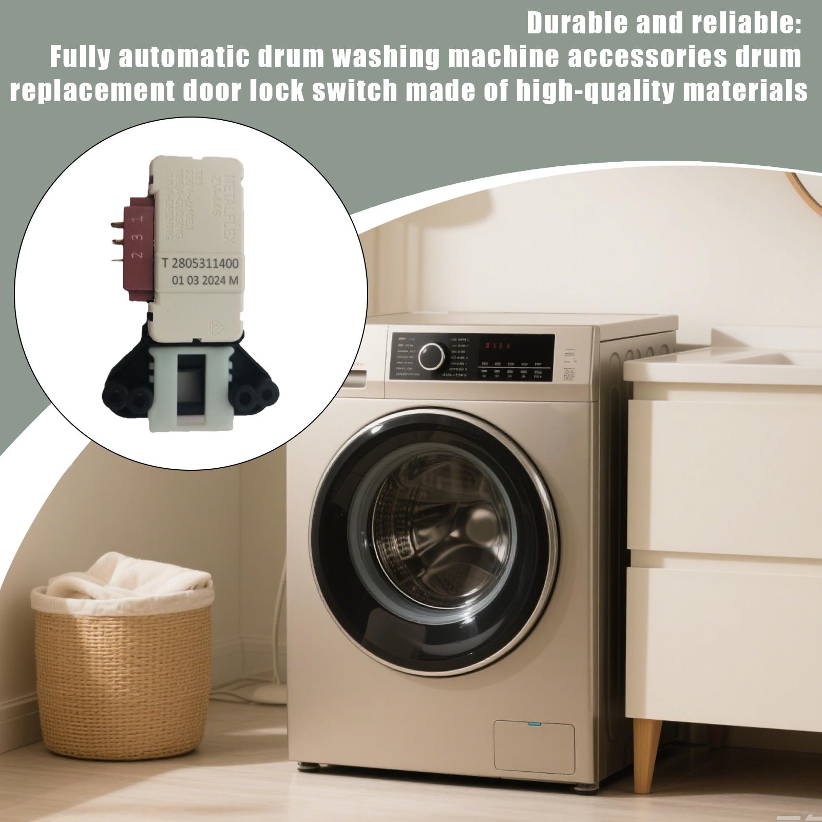 Замена дверных выключателей стиральной машины для защиты стиральной машины, стабильная и плавная замена для дома, комнаты, друзей CHINA
Замена дверных выключателей стиральной машины для защиты стиральной машины, стабильная и плавная замена для дома, комнаты, друзей CHINA