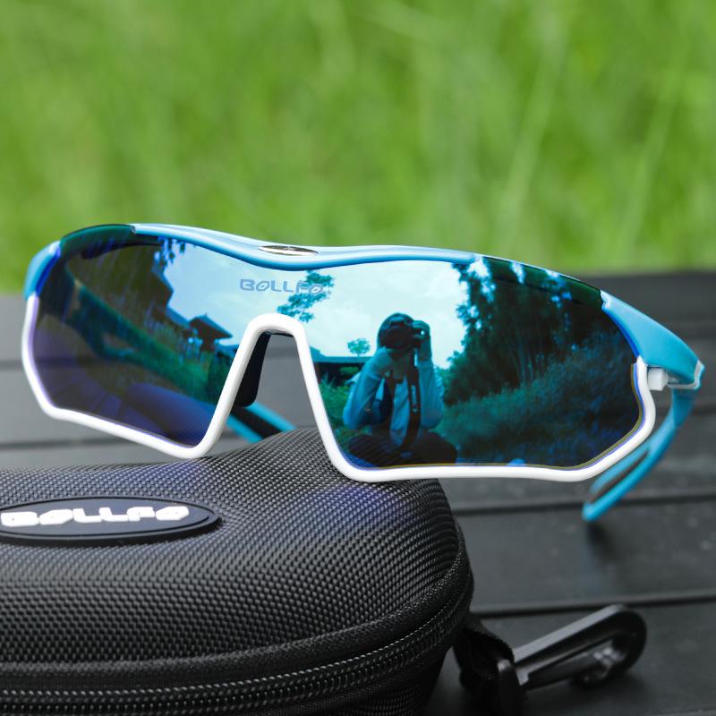 Cycling glasses, bicycle and mountain bike goggles Sports sunglasses Golf glasses Blue and white frame+Comp
Cycling glasses, bicycle and mountain bike goggles Sports sunglasses Golf glasses Blue and white frame+Comp