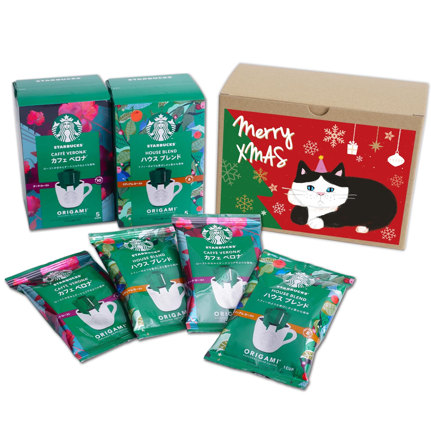 Рождественский подарок Starbucks Popular Cat Coffee Подарочный набор Drip Boxed Gift Wrapped
Рождественский подарок Starbucks Popular Cat Coffee Подарочный набор Drip Boxed Gift Wrapped
