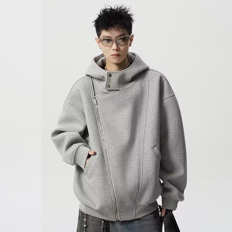 National Trend Grey Double-Zip Heavy Hooded Men s Loose Jacket for Autumn/Winter L сірий колір
National Trend Grey Double-Zip Heavy Hooded Men s Loose Jacket for Autumn/Winter L сірий колір