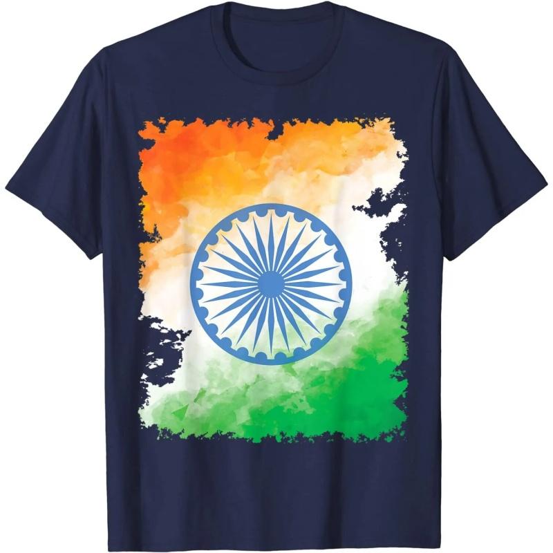 3D Print India Flag T Shirt For Men Colorful Stripes Graphic T-Shirts Summer Casual Streetwear Short Sleeve Round Neck Tees Tops XXS
3D Print India Flag T Shirt For Men Colorful Stripes Graphic T-Shirts Summer Casual Streetwear Short Sleeve Round Neck Tees Tops XXS