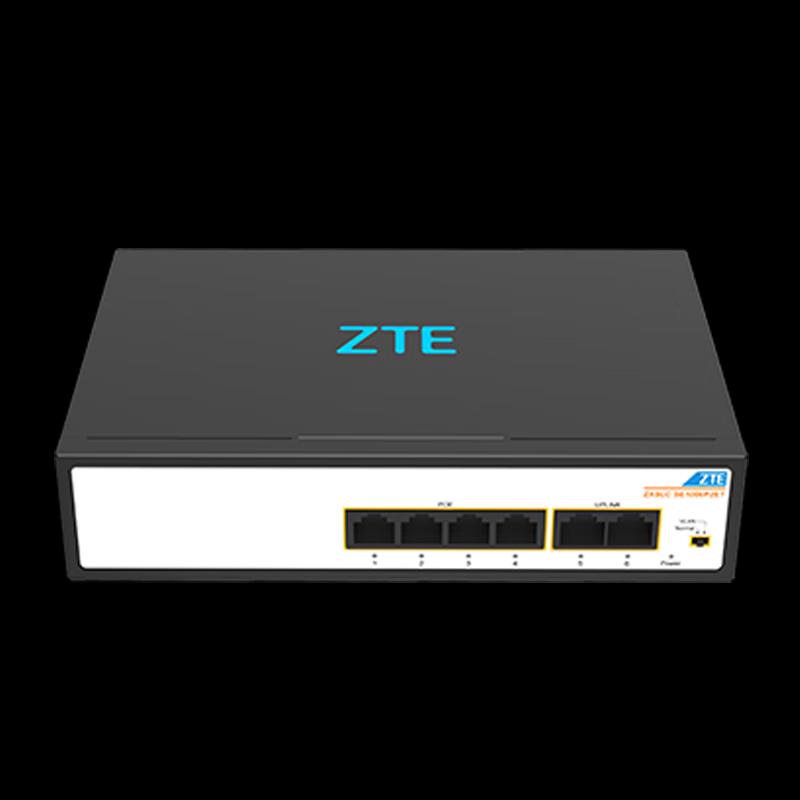 ZTE SE1006P2ET 6-Port Fast Ethernet PoE Switch
ZTE SE1006P2ET 6-Port Fast Ethernet PoE Switch