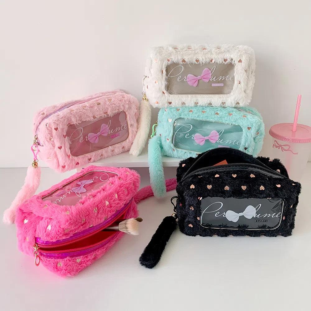 Plush PVC Y2K Bow Stationery Bag Desktop Storage Bow Pencil Pouch Stationery Holder чорний
Plush PVC Y2K Bow Stationery Bag Desktop Storage Bow Pencil Pouch Stationery Holder чорний