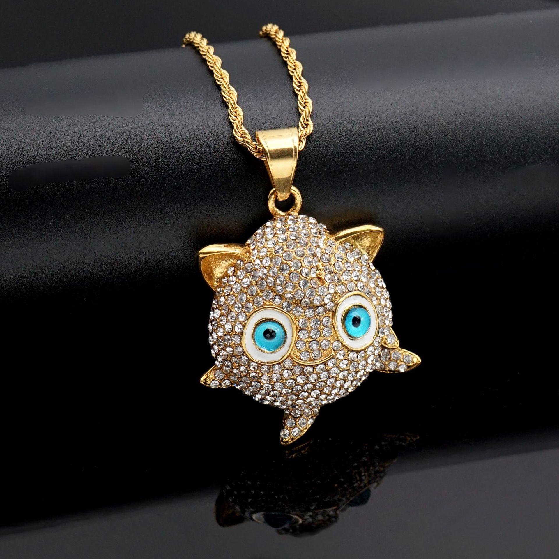 Новий Трендовий та Модний Хіп-хоп Аксесуар, Повністю Інкрустований Діамантами, Покемон, Пухкі Домашні Тварини, Маленькі Ельфи, Мультяшний Кулон 61CM
Новий Трендовий та Модний Хіп-хоп Аксесуар, Повністю Інкрустований Діамантами, Покемон, Пухкі Домашні Тварини, Маленькі Ельфи, Мультяшний Кулон 61CM