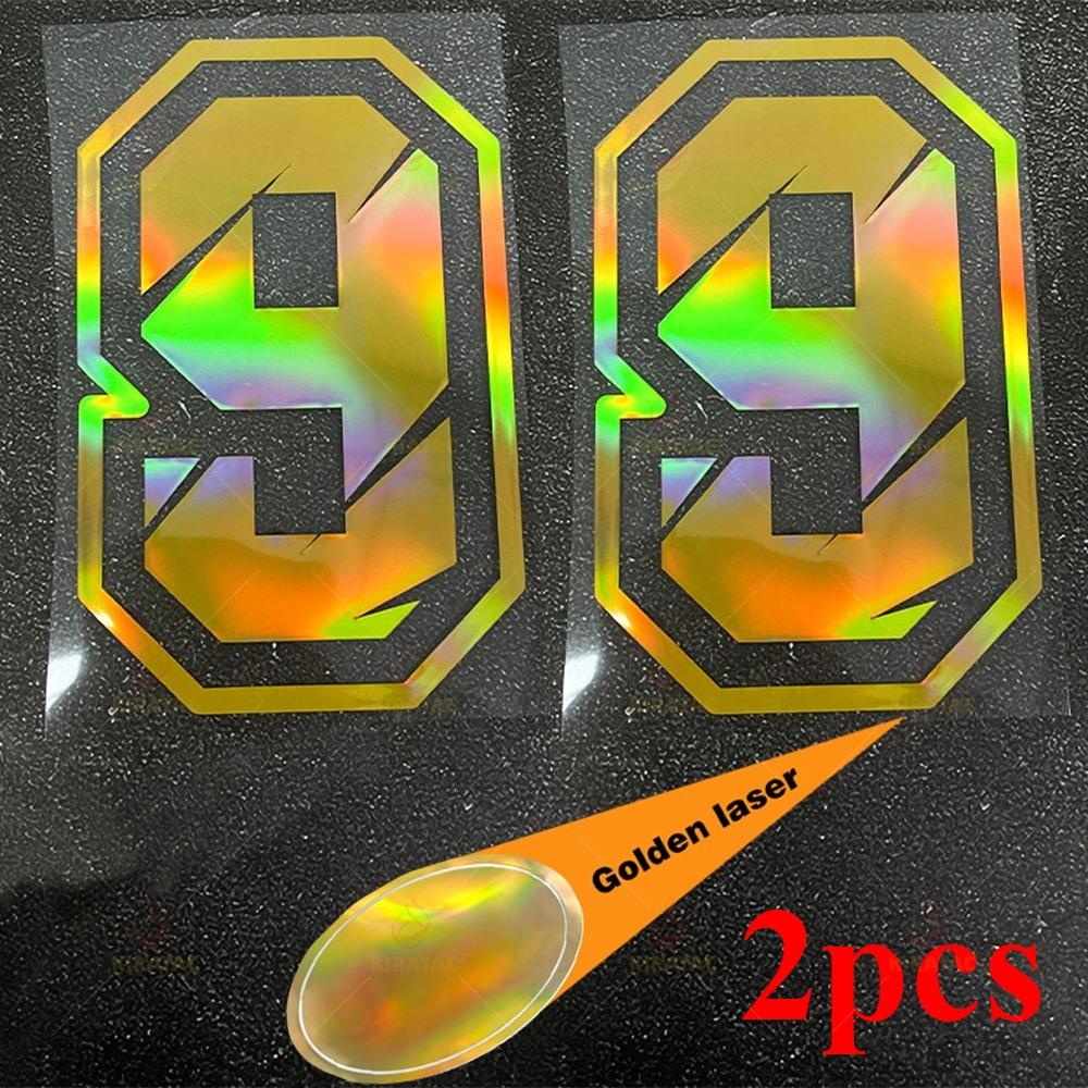 2pc Gold Laser Motocycle Number Sticker Waterproof for Helmet Fender Fairing Car Front Window Bicycle Body Universal Vinyl Decal S-High 5cm
2pc Gold Laser Motocycle Number Sticker Waterproof for Helmet Fender Fairing Car Front Window Bicycle Body Universal Vinyl Decal S-High 5cm