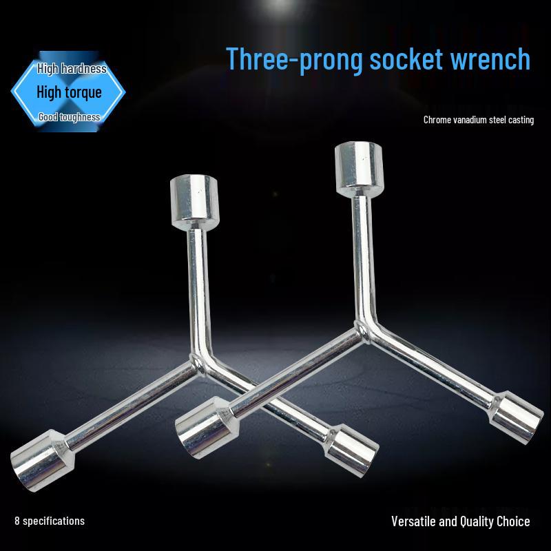 Extended Y-Type Triple Socket Wrench for Car & Motorcycle Mechanics Short Y-type Wrench 8-10-12
Extended Y-Type Triple Socket Wrench for Car & Motorcycle Mechanics Short Y-type Wrench 8-10-12