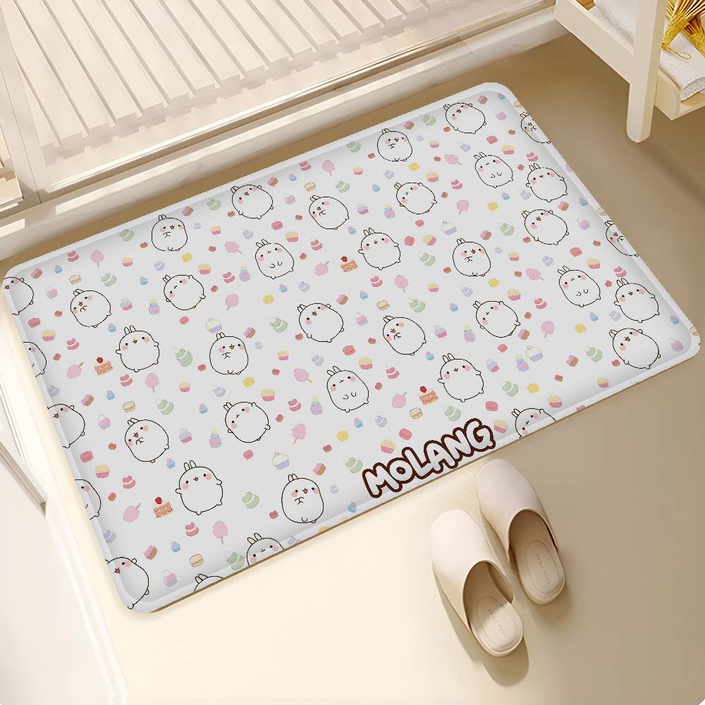 Cute Soft Rabbit Character M-Molangs Hallway Carpet Non-Slip Laundry Room Mat Laundry Decor Balcony Child Living Room Toilet Rug 40x60cm
Cute Soft Rabbit Character M-Molangs Hallway Carpet Non-Slip Laundry Room Mat Laundry Decor Balcony Child Living Room Toilet Rug 40x60cm