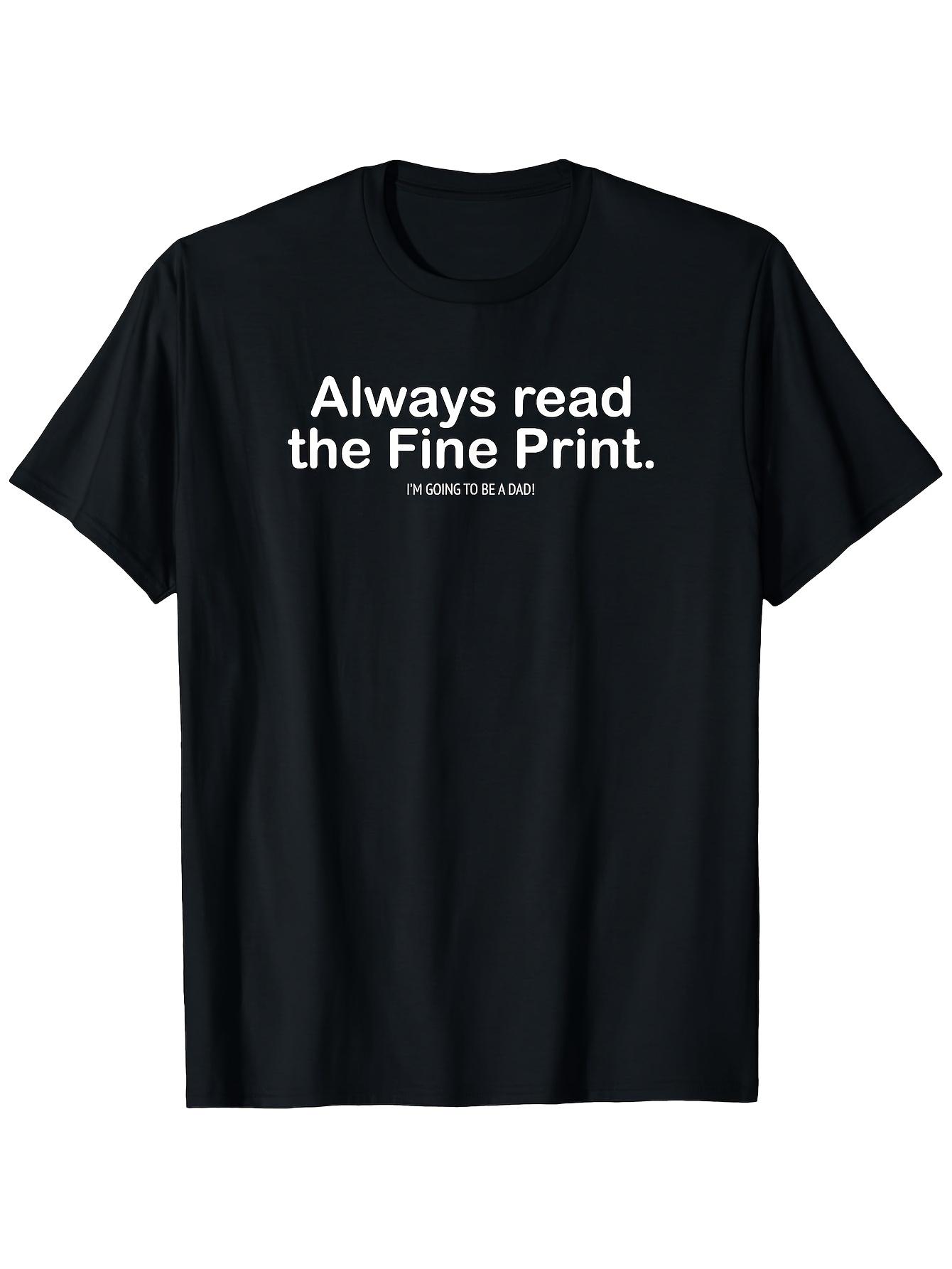 T-Shirt Y2K Always Read the Fine Black Regular Fit 4XL
T-Shirt Y2K Always Read the Fine Black Regular Fit 4XL