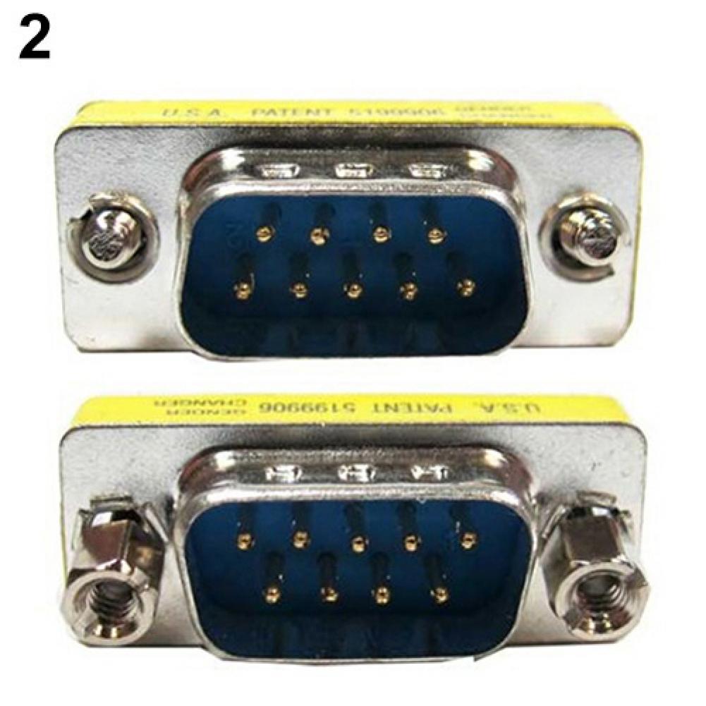DB9 Mini Gender Changer Coupler Female to Female/Male to Male/Male to Female Mostly use with series RS-232 cables
DB9 Mini Gender Changer Coupler Female to Female/Male to Male/Male to Female Mostly use with series RS-232 cables