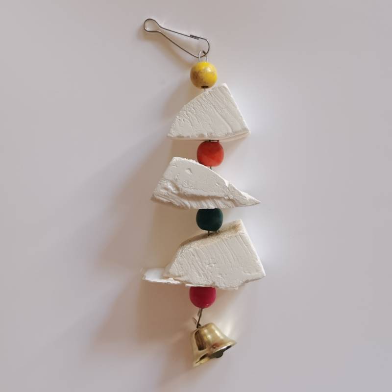 1PC Cuttlefish Bone Pieces Wind Chimes String Parrot Bird Teeth Grinding Calcium Grinding Demineralized Gnawing Equipment Toy 3Cuttlefishbones белый
1PC Cuttlefish Bone Pieces Wind Chimes String Parrot Bird Teeth Grinding Calcium Grinding Demineralized Gnawing Equipment Toy 3Cuttlefishbones белый