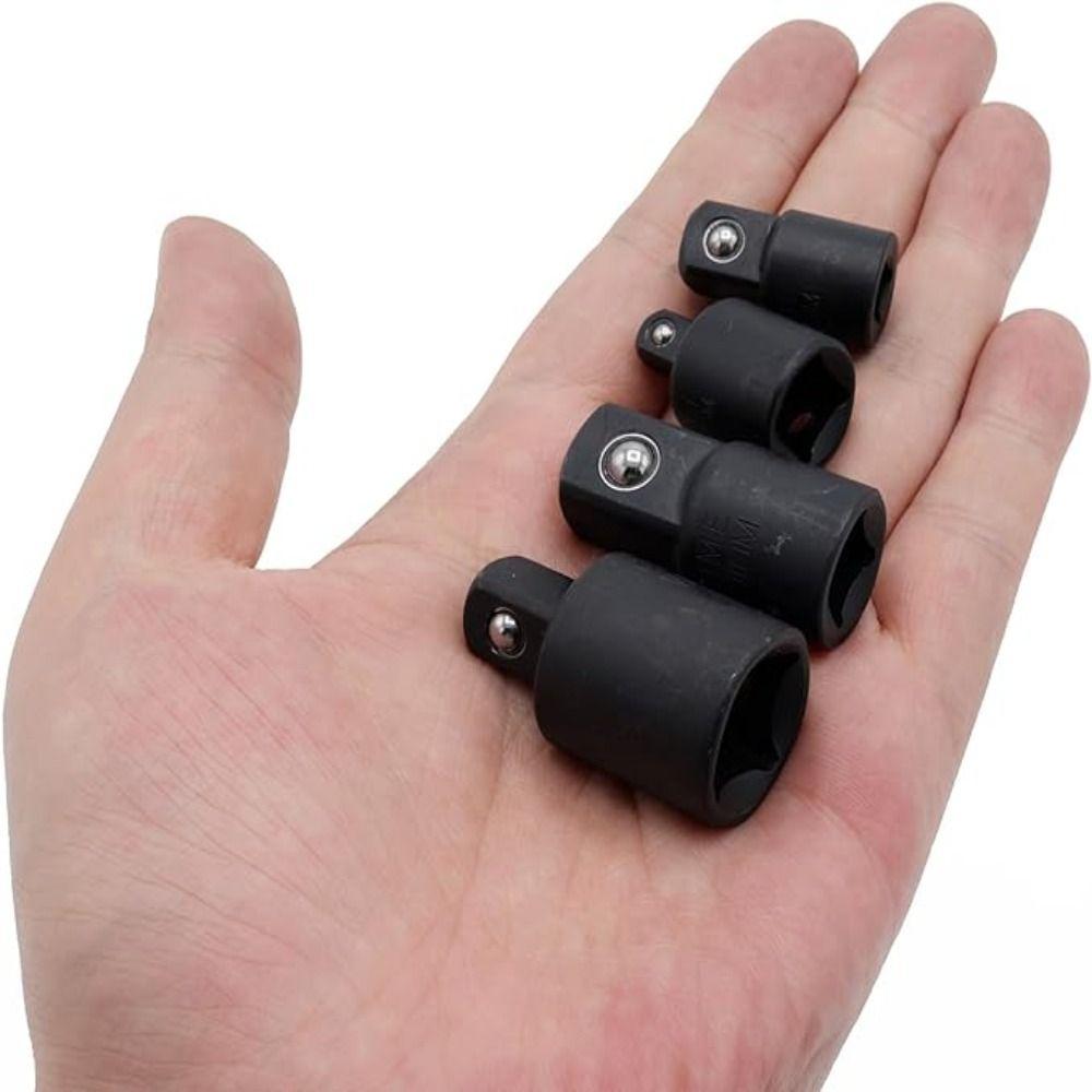 4 Pcs/set Conversions Impact Socket Adapter Impact Driver Drive Socket Adapter High Hardness 4pcs
4 Pcs/set Conversions Impact Socket Adapter Impact Driver Drive Socket Adapter High Hardness 4pcs