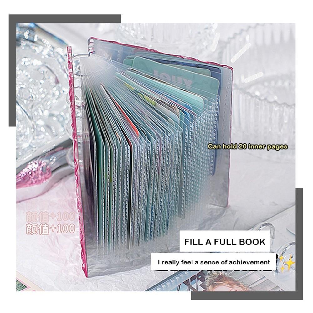 Exquisite Polaroid Photo Album Solid Color Commemorative Album New Card Album фіолетовий
Exquisite Polaroid Photo Album Solid Color Commemorative Album New Card Album фіолетовий