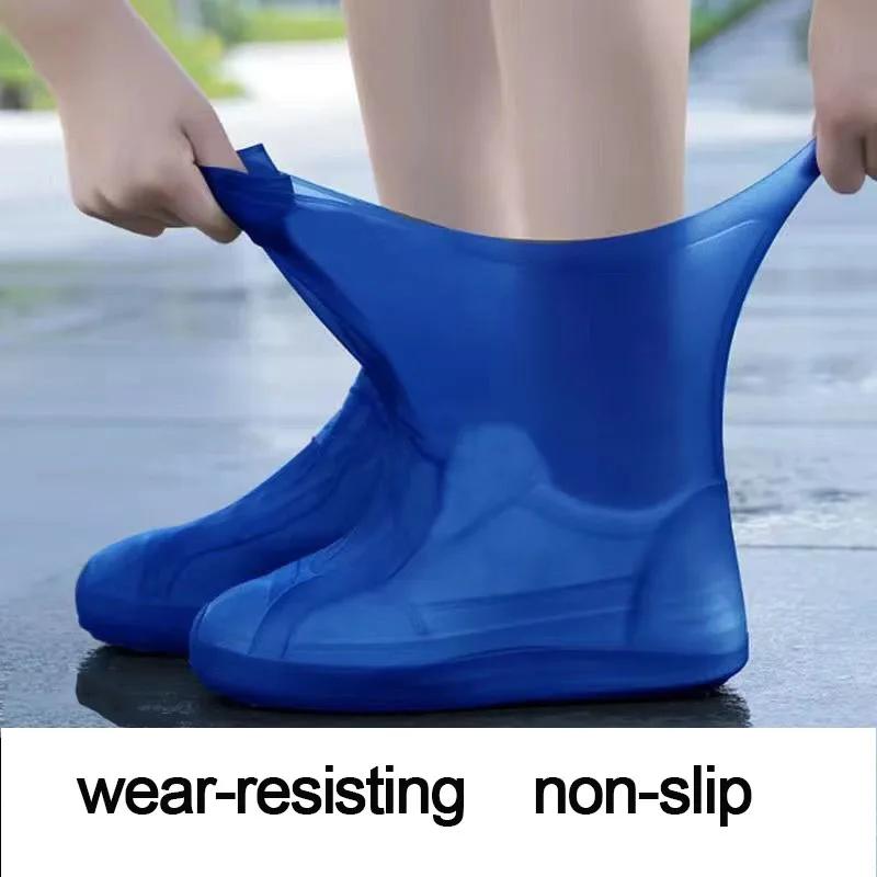 New Anti Slip Silicone Rain Shoe Covers Rubber Rain Boots Rain Shoe Cover Protector Waterproof Covers for Shoes YJ07 (33-39)-
New Anti Slip Silicone Rain Shoe Covers Rubber Rain Boots Rain Shoe Cover Protector Waterproof Covers for Shoes YJ07 (33-39)-