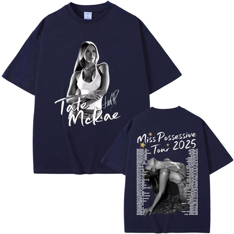 Singer Tate McRae Miss Possessive So Close To What Tour 2025 Tshirt Unisex Women Clothing Fashion Pop Music T Shirts Lover Gift 4XL
Singer Tate McRae Miss Possessive So Close To What Tour 2025 Tshirt Unisex Women Clothing Fashion Pop Music T Shirts Lover Gift 4XL
