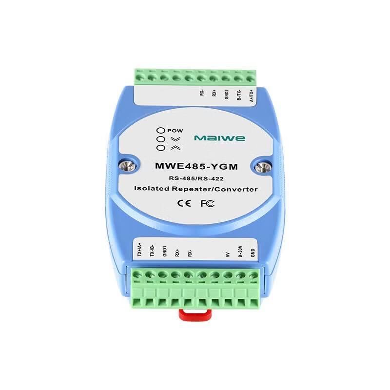Maiwei Industrial RS485/422 High-Speed Isolated Repeater
Maiwei Industrial RS485/422 High-Speed Isolated Repeater