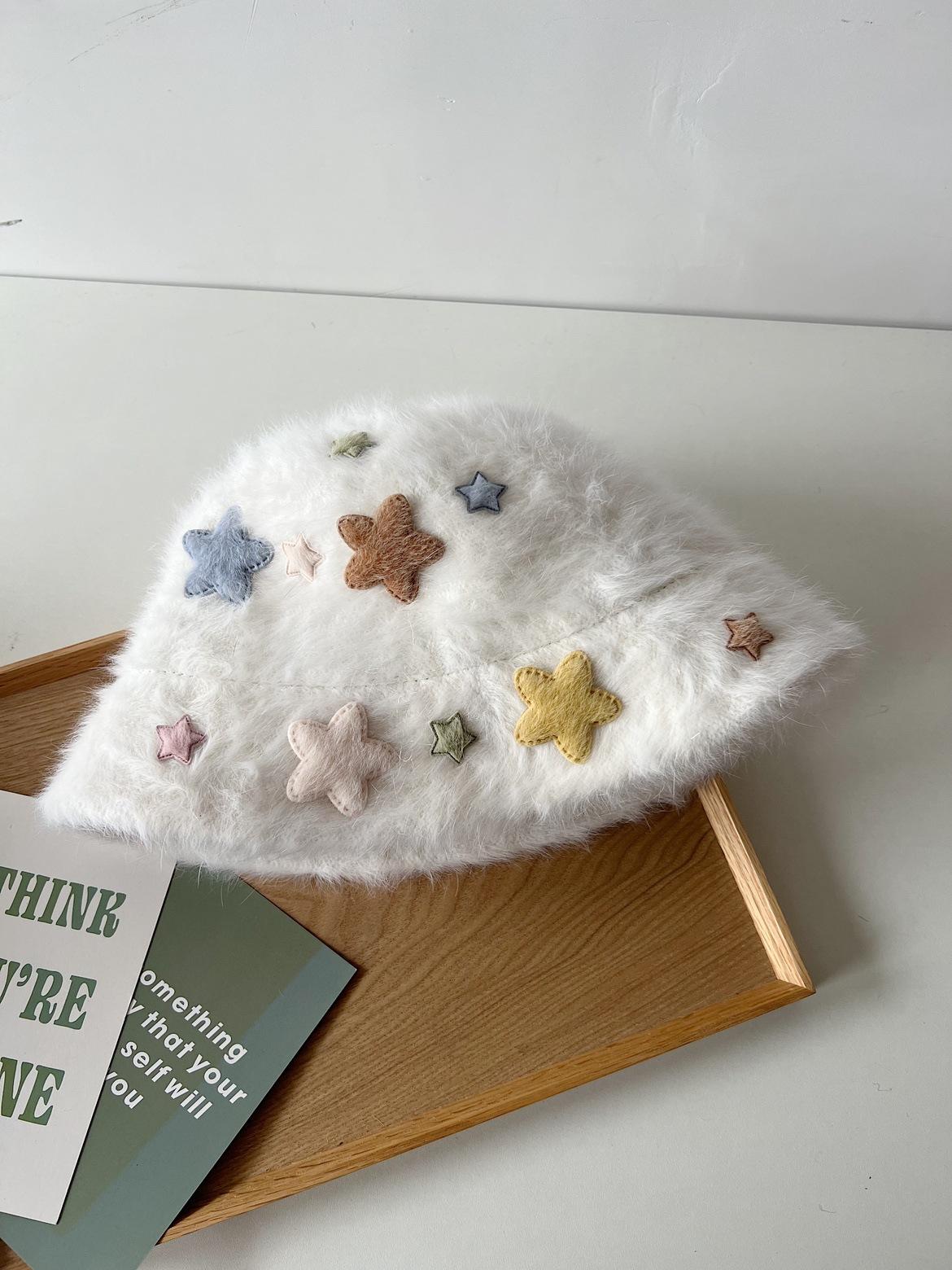 Hat Versatile Style Cool Sweet Cute Women Warm Plush Fisherman Hatscaps білий
Hat Versatile Style Cool Sweet Cute Women Warm Plush Fisherman Hatscaps білий