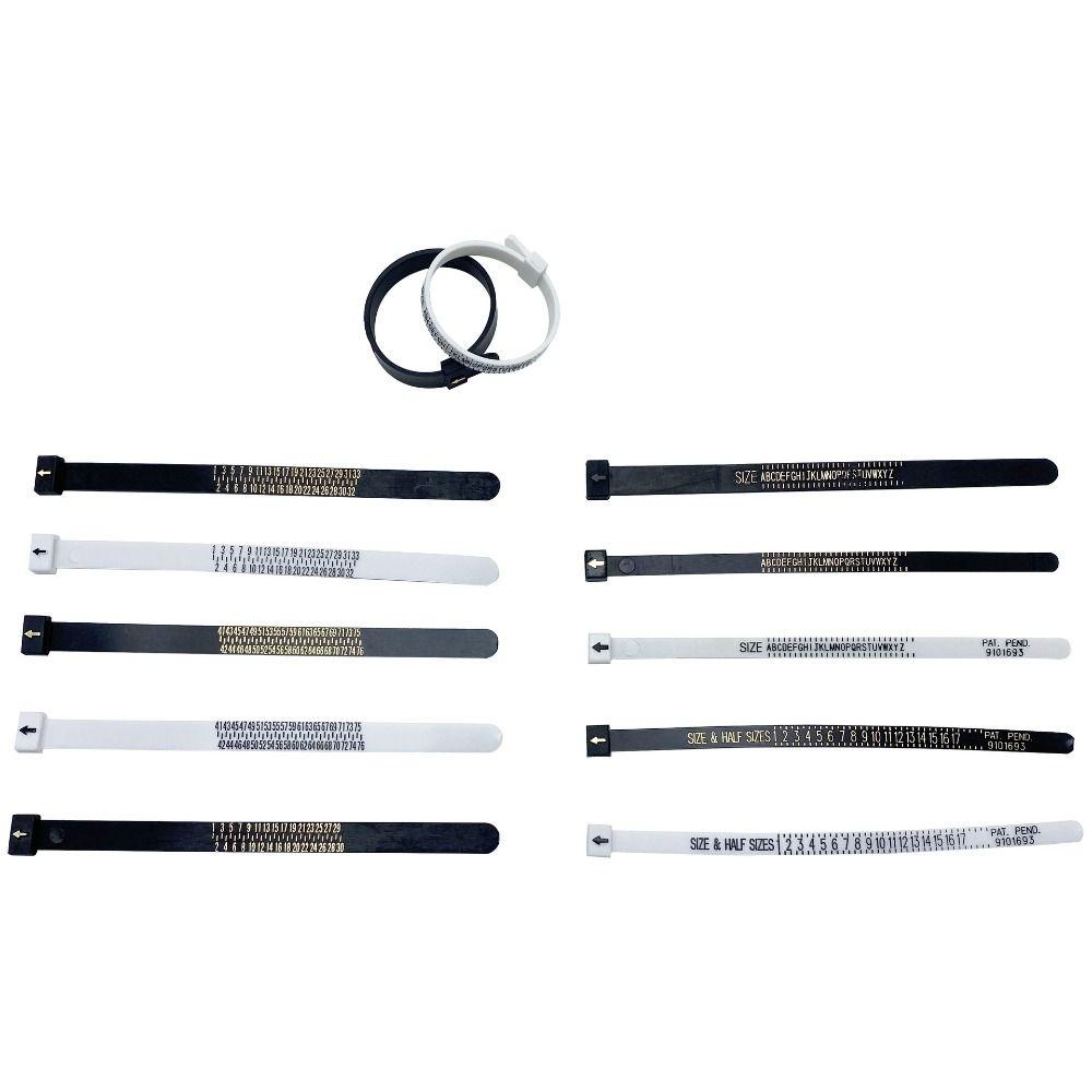 Easy Operation Ring Measuring Band Portable Ring Ruler Ring Measuring Tape Jewelry Industry White-UK size
Easy Operation Ring Measuring Band Portable Ring Ruler Ring Measuring Tape Jewelry Industry White-UK size