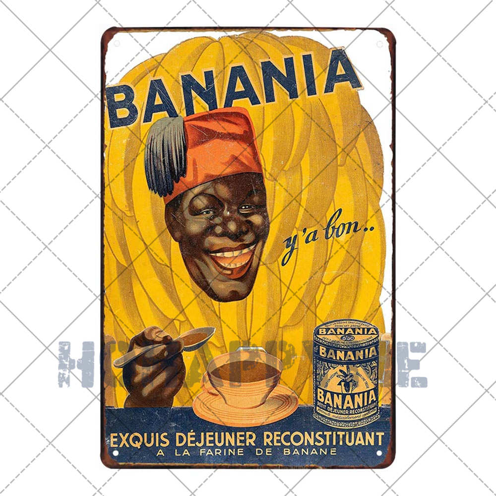 FOOD Metal Wall Art Signs BANANIA Hot Drink Tin Painting Poster Decoration Bar Pub Club Cafe Plaque Home Decor Plates 20x30cm 30x20cm
FOOD Metal Wall Art Signs BANANIA Hot Drink Tin Painting Poster Decoration Bar Pub Club Cafe Plaque Home Decor Plates 20x30cm 30x20cm
