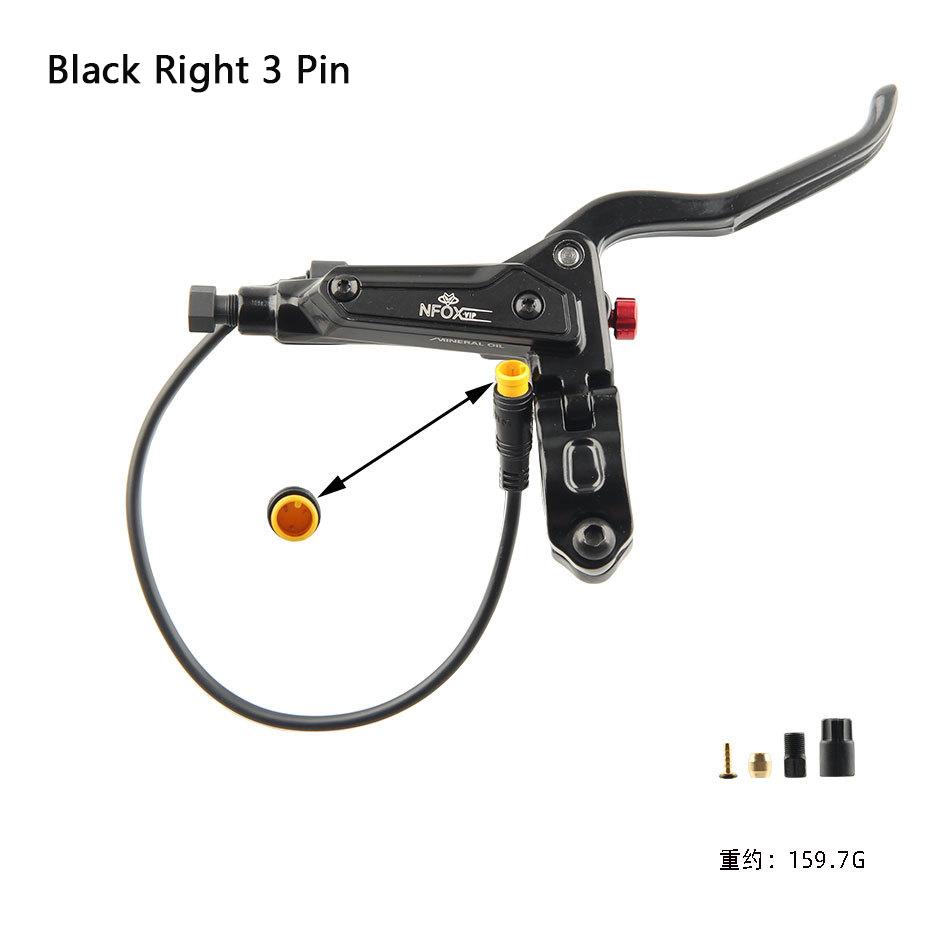 NFOX GT267 Mountain Bike Hydraulic Brake Power Off Brake Handle 2/3 Pin E-Bike Oil Brake Lever Bafang Hall E Bike Accessories Black Right 3 Pin
NFOX GT267 Mountain Bike Hydraulic Brake Power Off Brake Handle 2/3 Pin E-Bike Oil Brake Lever Bafang Hall E Bike Accessories Black Right 3 Pin