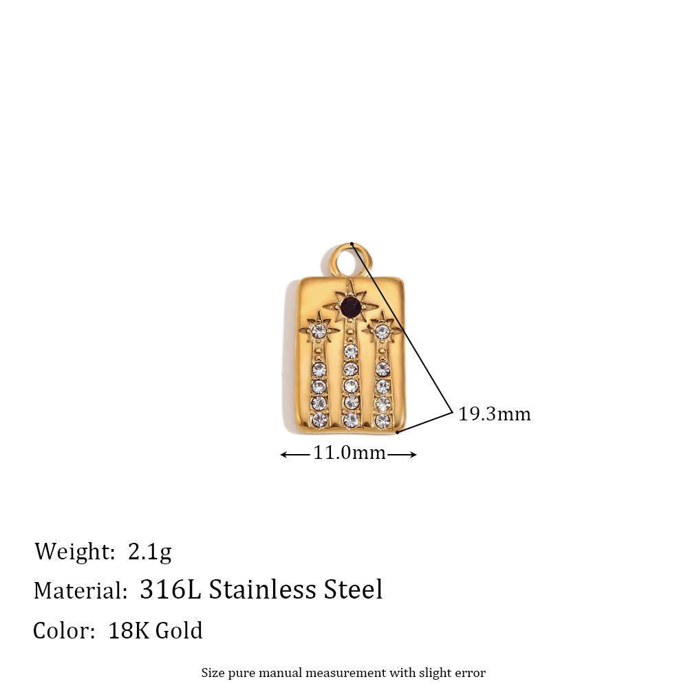 MamacitaSlay Lovely Diy Colored Zircon Keys Heart Aircraft Sun Stars Rainbow Stainless Steel Charms For Jewelry Making For Women
MamacitaSlay Lovely Diy Colored Zircon Keys Heart Aircraft Sun Stars Rainbow Stainless Steel Charms For Jewelry Making For Women