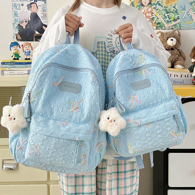 High-value Schoolbag Women s Niche Design College Student High School Backpack Japanese Trend Large-capacity Girl trumpet синій
High-value Schoolbag Women s Niche Design College Student High School Backpack Japanese Trend Large-capacity Girl trumpet синій