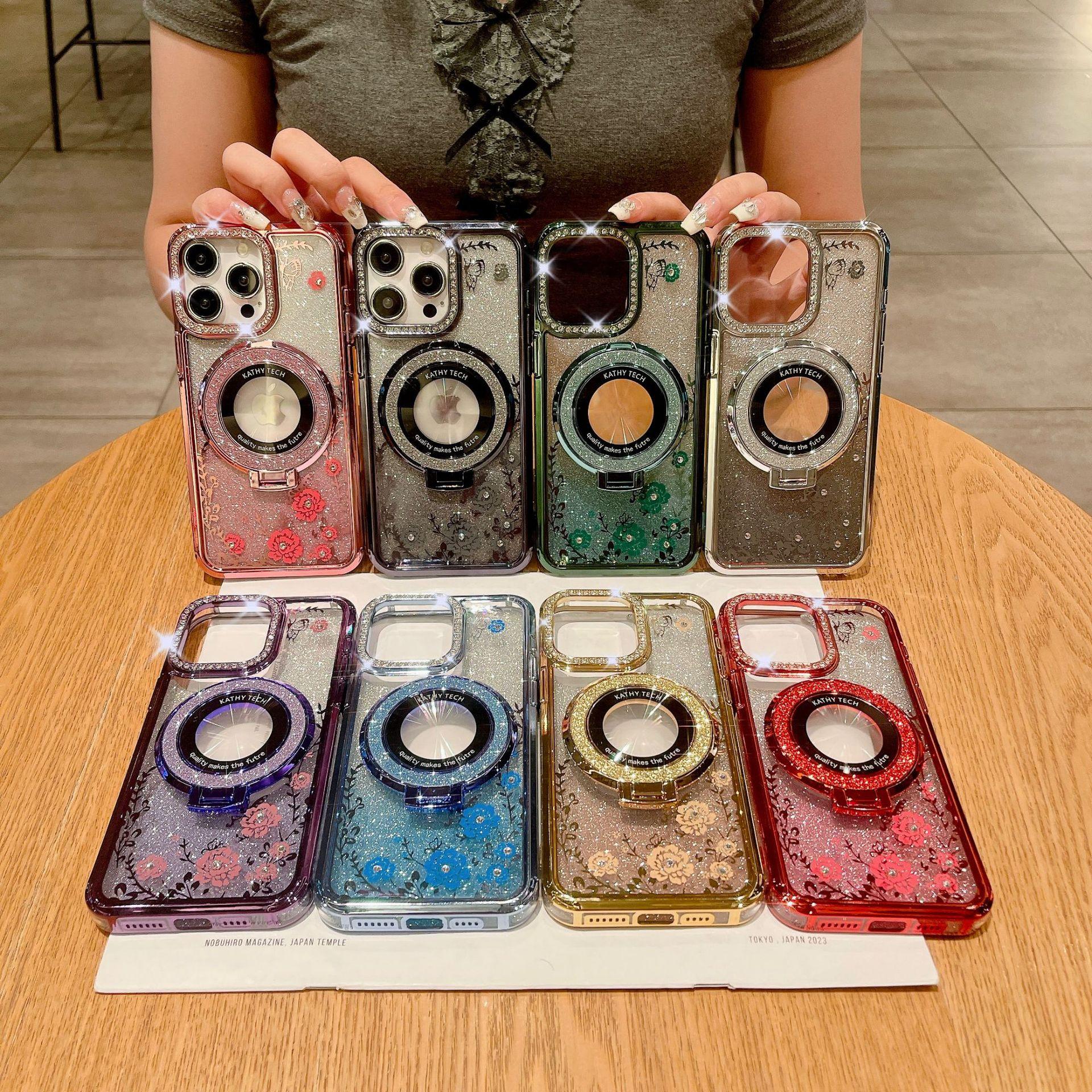 Luxurious Water Diamond Secret Garden Is Suitable for IPhone 15 Phone Cases, IPhone14Pro Max Glitter Magnetic Stand Cases Apple 15
Luxurious Water Diamond Secret Garden Is Suitable for IPhone 15 Phone Cases, IPhone14Pro Max Glitter Magnetic Stand Cases Apple 15