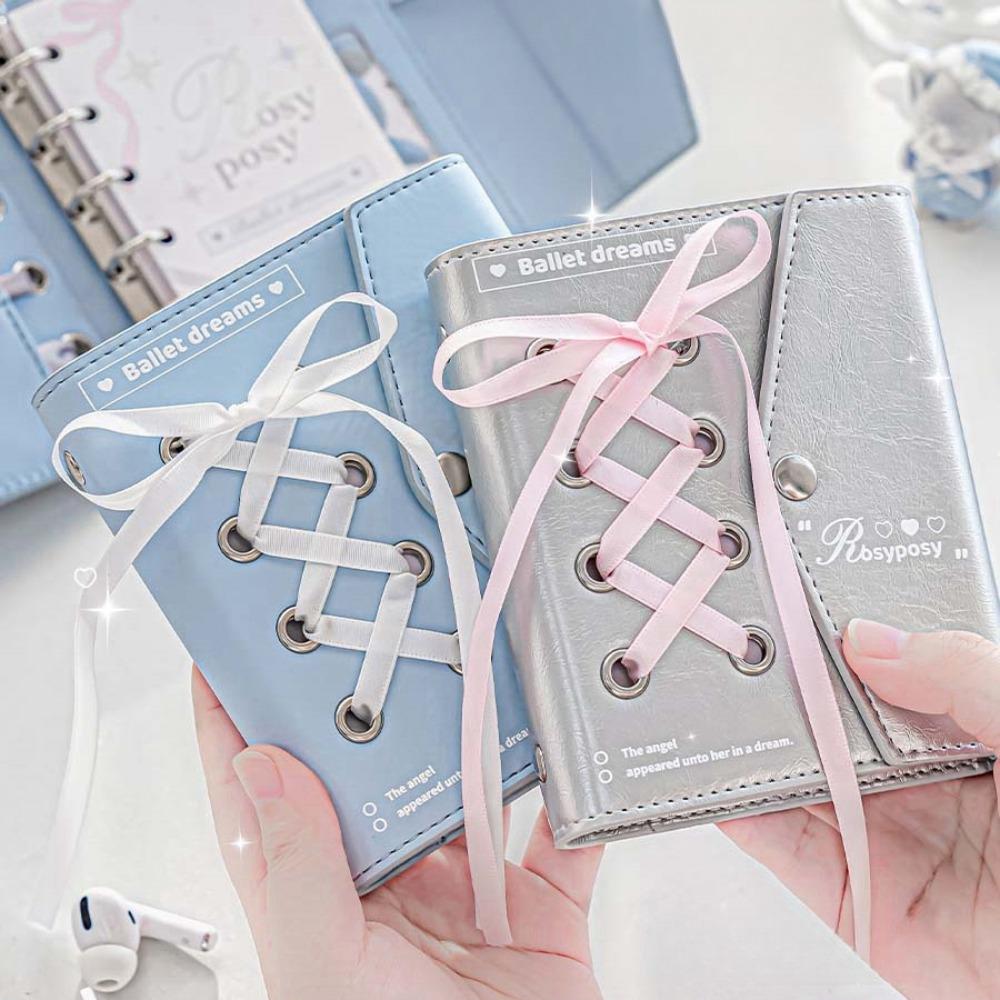 PU Leahter Bow Pocket Book Heart Ribbon Notebook Note Paper Balletcore Book Study
PU Leahter Bow Pocket Book Heart Ribbon Notebook Note Paper Balletcore Book Study
