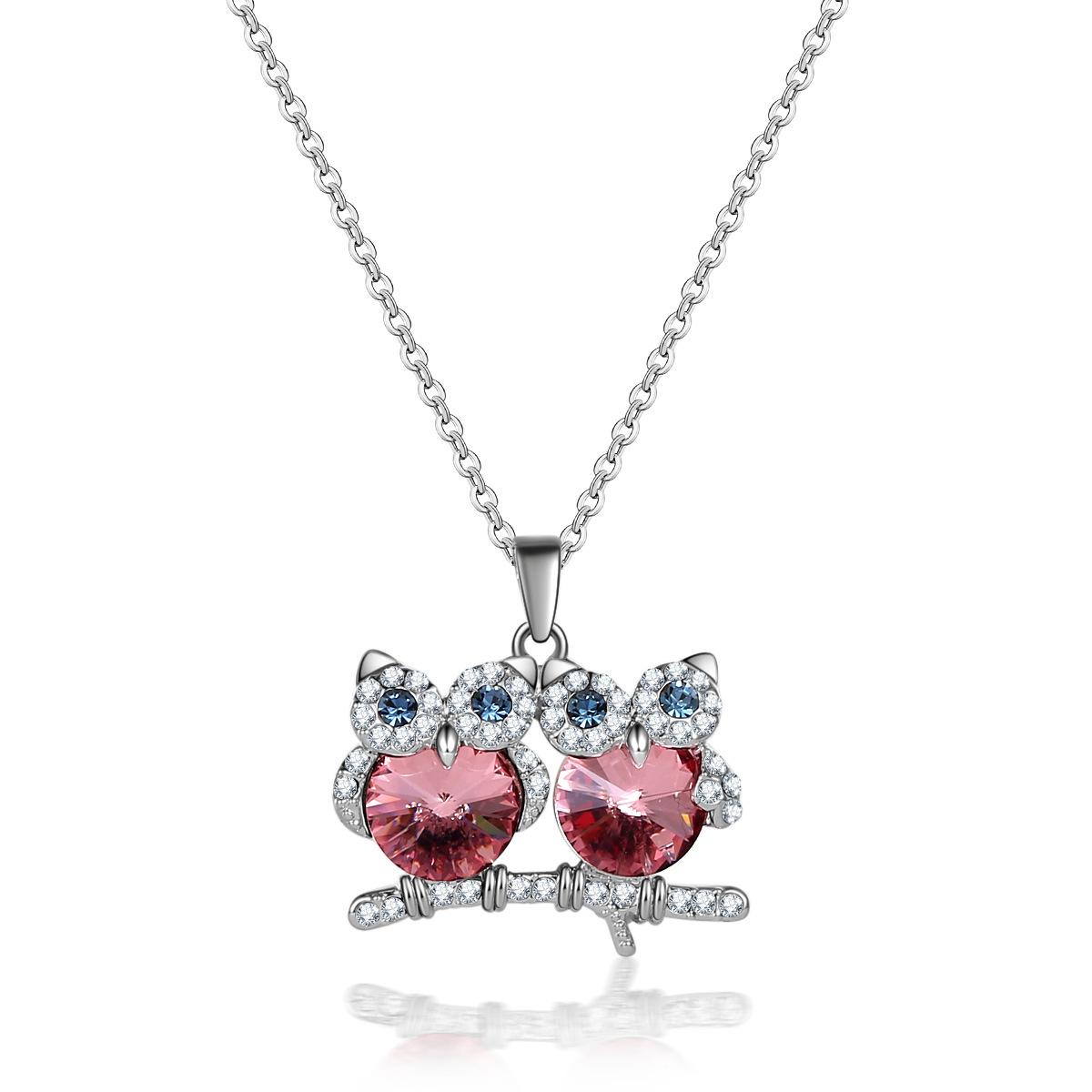 New Owl Women s Short Necklace Women s All-Match Austrian Crystal Accessories Valentine s Day Choker
New Owl Women s Short Necklace Women s All-Match Austrian Crystal Accessories Valentine s Day Choker