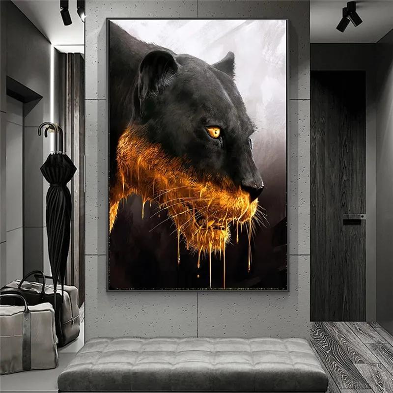 Jacht Black Golden Panther Luxe Canvas Schilderij Dier Posters En Print Wall Art Pictures Voor Woonkamer Home Decor
Jacht Black Golden Panther Luxe Canvas Schilderij Dier Posters En Print Wall Art Pictures Voor Woonkamer Home Decor